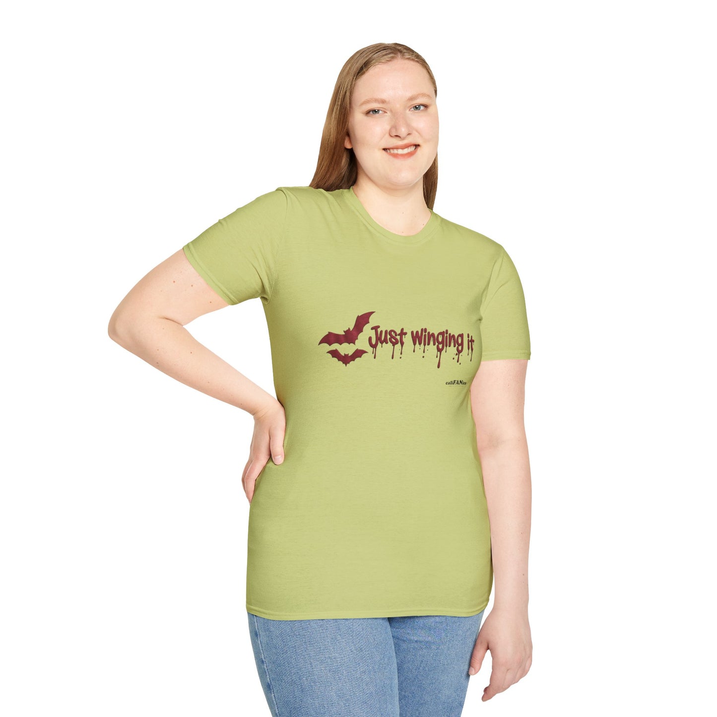 Spooky Bat Design T-Shirt - Perfect for Halloween, Autumn, Unique Graphic Tee